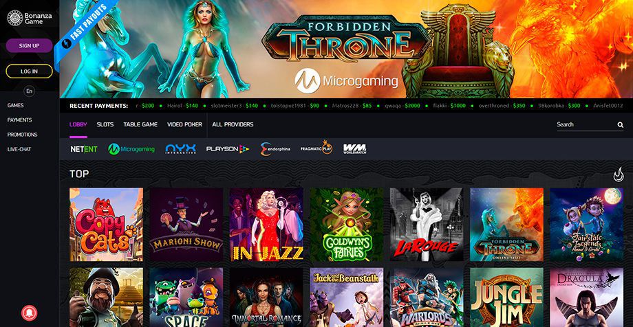 BonanzaGame Casino – Odkryj nowy wymiar hazardu online